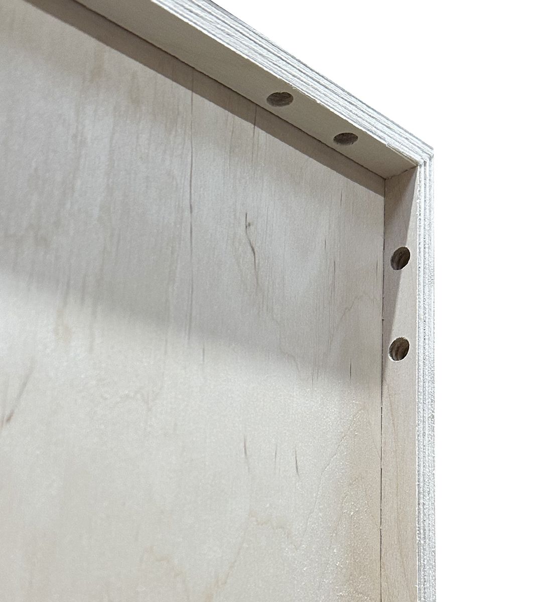 image - Kubik birk halv reolkasse - 2 rum