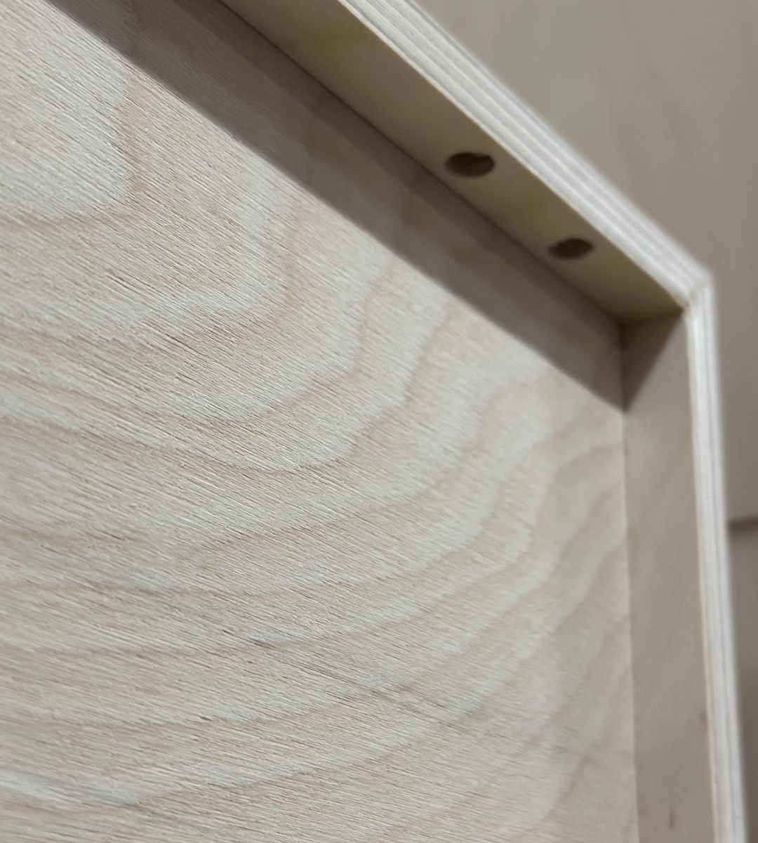 image - Kubik birk kvart reolkasse - 1 skuffe