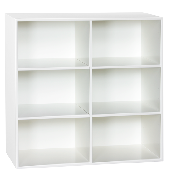 image - Kubik Color hel reolkasse 6 rum