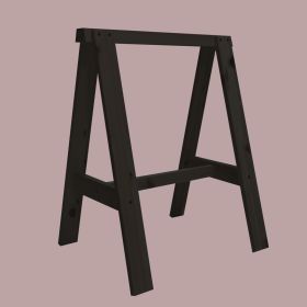 Benbock (svartbetsad furu H71 cm.)