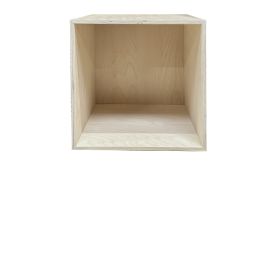 image - Kubik birk kvart reolkasse - 1 rum