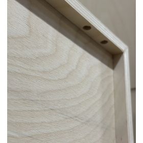 image - Kubik birk kvart reolkasse - 1 rum