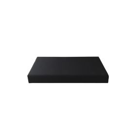 Svart BRICK BOX dyna 45 x 45 x 6 cm