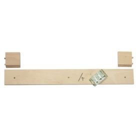 Stor upphängningslist för KUBIK hyllor med 19 och 32 cm djup, samt björk och ek med 40 cm djup (B70 cm).