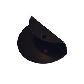 Skydd till tygdörr (svart)