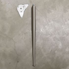 Bordsben metall H69 cm.