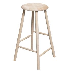 Pall och barstol i ask, H70 cm