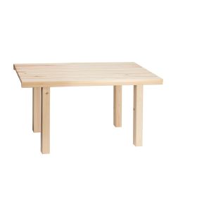 Bänk L60 cm ribbad bänk furu