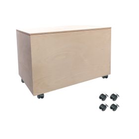 Leklåda (inkl. svarta plasthjul)