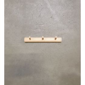 Knopplist med 3 knoppar - björk rundad look