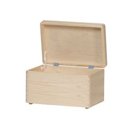 Ask (obehandlad fanér) 40 x 30 x 23 cm.