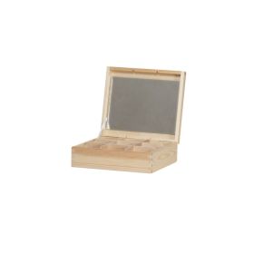 Smyckeskrin med spegel 24 x 21 x 8 cm.