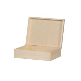 Låda med lock 27 x 20 x 8,3 cm.