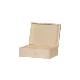 Låda med lock 16,5 x 11 x 7,5 cm.