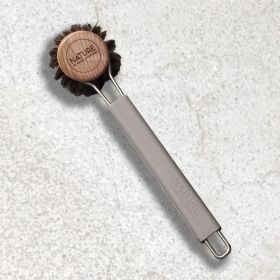 Diskborste med silikonskaft (grå)