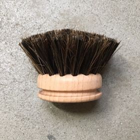 Diskborste med silikonskaft (svart)