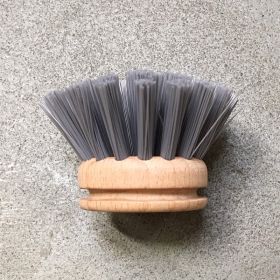 Diskborste med silikonskaft (svart)