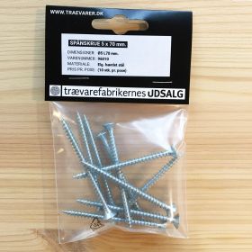 Skruvar för KUBIK upphängning på väggen