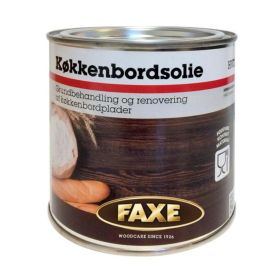 FAXE köksbordsolja hvit - 0,75 liter