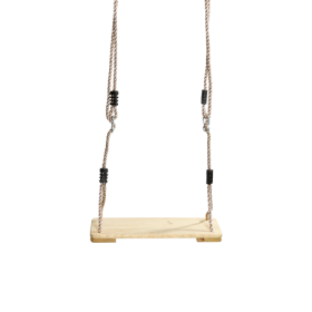 Trägunga med upphäng (impregnerat trä)