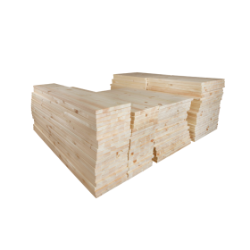 Hyllplan (massiv furu – limträ) 40 x 80 cm.