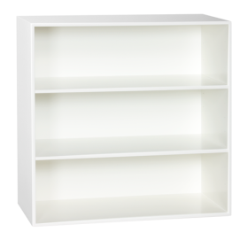KUBIK Color, hel bokhylla 70x70 cm. 3 fack
