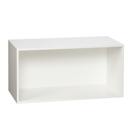 KUBIK Color, halv bokhylla 70x35 cm. 1 fack