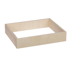 KUBIK trä, halv sockel