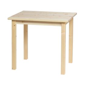 Matbord (furu) (L75 B75 H72 cm).