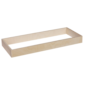 KUBIK trä, hel sockel