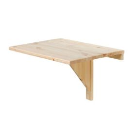 Väggmonterat klaffbord 70 x 53 cm.